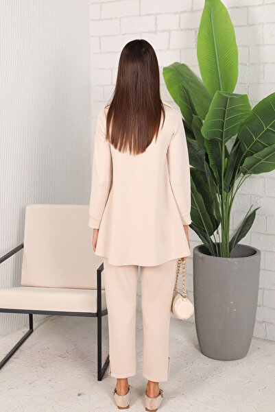 Melike Tatar Scuba Set - with Stone Buttons, Model 3-5203