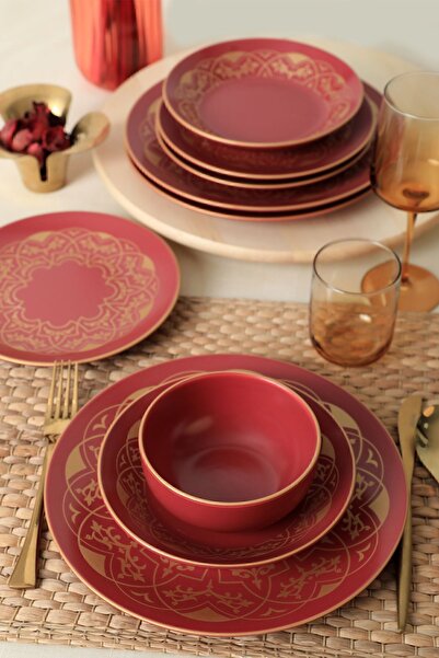 Keramika Hatırat Yemek Takımı 24 Parça 6 Kişilik 521