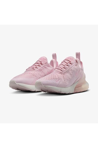 Nike Air Max 270 Kadın Pembe Günlük Ayakkabı ( 1 Beden Büyük Alınız )