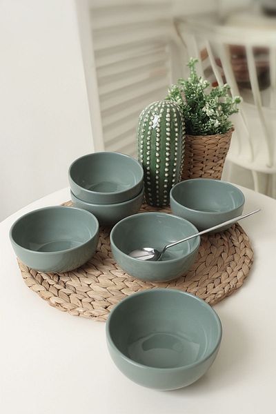 Keramika Μπολ Green Cloud - 12 cm, 6 τεμάχια, 326 μοντέλα