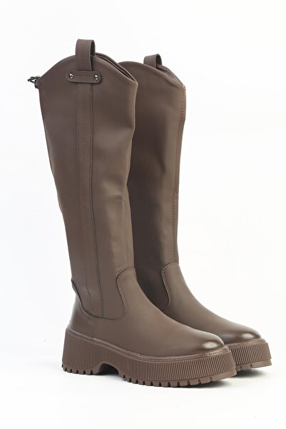 Pierre Cardin Γυναικείες Καφέ Μπότες - ΕΙΣΑΓΩΓΗ PCI-11196