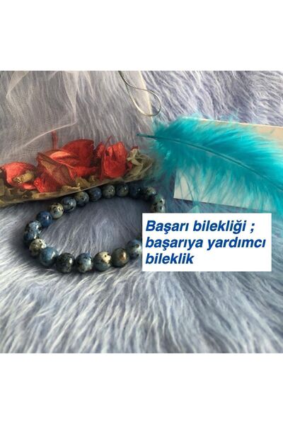 bircan yıldırım niyet bulutları Doğal Şifalı Taş-bileklik - Başarıya Yardımcı Doğal Taş Bileklik Dumortierit