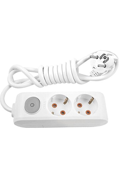 VİKO Multilet 2 Li Ikili Anahtarlı 5 Mt Metre Grup Priz Uzatma Kablosu Çocuk ...