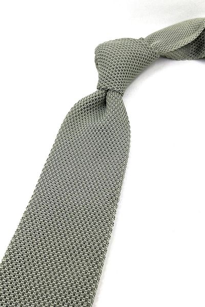 Kravatkolik Sand Beige Plain Knit Tie Knitted 8354