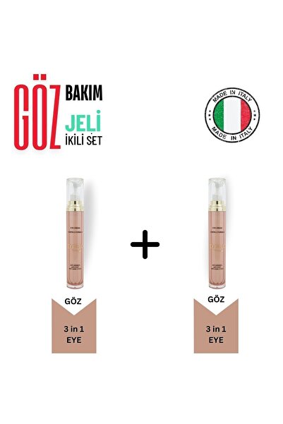 DORO MASSİMO FAZZİ D'ORO ÜÇÜ BİR ARADA GÖZ ÇEVRESİ BAKIM JELİ İKİLİ SET  .
