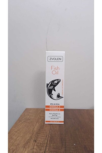 ZVOLEN Fish Oil Omega 3-6 Kedi Ve Köpekler Için Balık Yağı 200 Ml