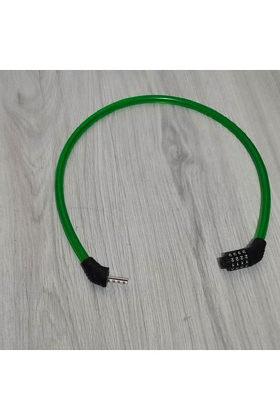 hagiki Πάχος 1cm Μήκος 70cm - Κλειδαριά ποδηλάτου με κωδικό από ατσάλινο σύρμα