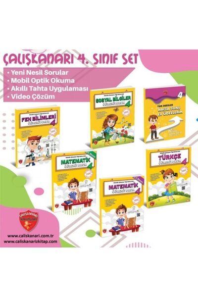 Çalışkan Arı Yayınları Çalışkan Arı 4.sınıf Set Yeni Müfredat