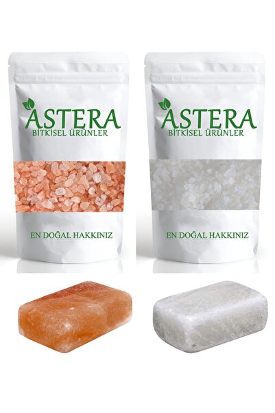ASTERA 1 Kg Himalaya Tuzu İri + 1 Kg Kaya Tuzu İri + 1 Adet Himalaya Sabunu +...