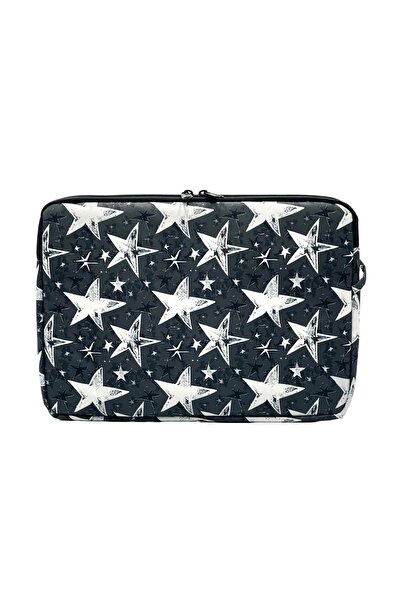 Differ Studio 15,6 инчов калъф/чанта за лаптоп/MacBook/ноутбук с дизайн на звезди, водоустойчив, унисекс, сив