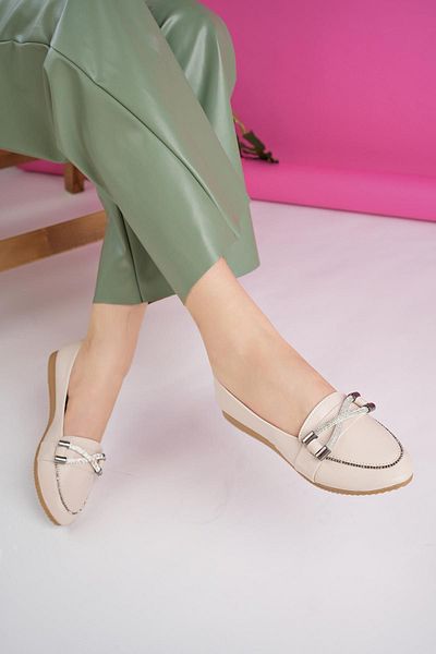 MUGGO Grawel Daily Stylish Style and Comfortable Stone Women's Ballerinas