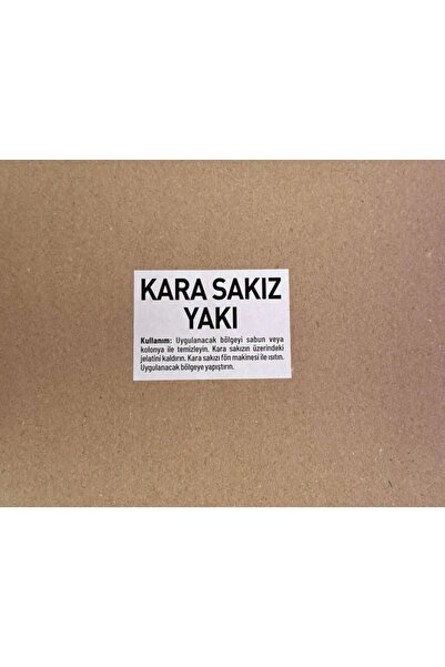 ASTERA 3 Adet Kara Sakız Yakısı