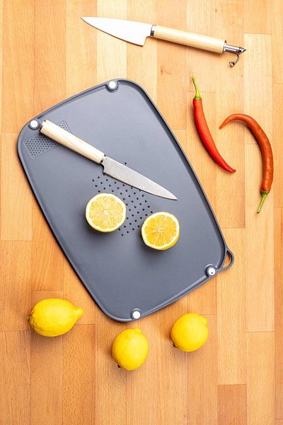 FH finehome Anthracite Nude Cutting Board