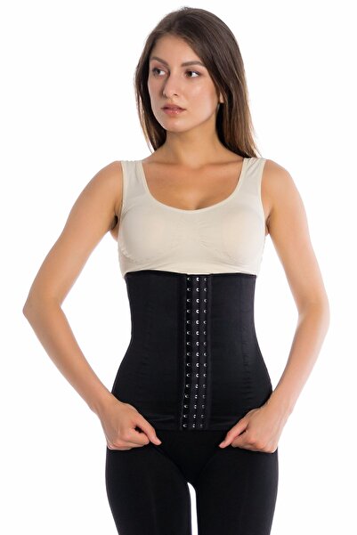 ELEGANCE KORSE Bel Destekleyici İnceltici ve Sıkılaştırıcı Lateks Doğum Sonrası Latex Korse Bel ve Göbek Korsesi