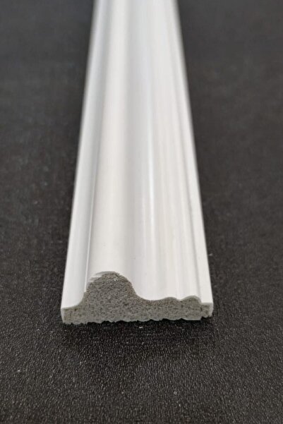 deco master Dekoratif Boyanabilir 1 Adet 4 cm Eğimli Polistren Duvar Çıtası