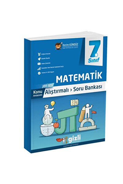 Gizli Yayınları GİZLİ YAYINLARI 7. SINIF YENİ NESİL KONU ANLATIMLI ALIŞTIRMAL...