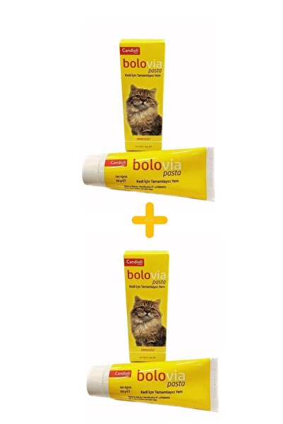 Genel Markalar Bolovia Pasta Kediler Için Tamamlayıcı Malt Pastası 50g blvia ...