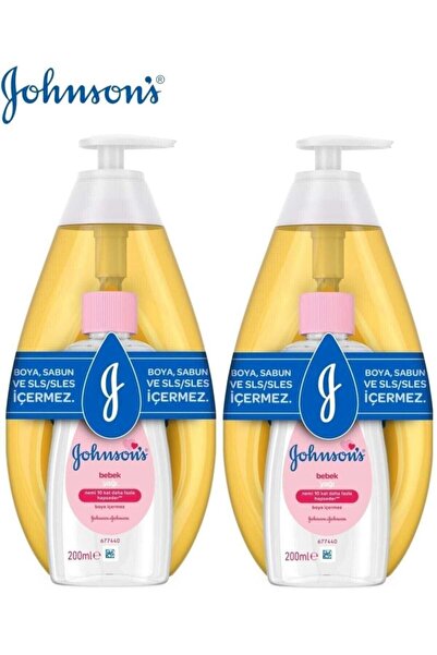 Johnson´s Baby Johnsons Baby Bebek Şampuanı Klasik 750ml+bebek Yağı 200ml (2 Li Set)