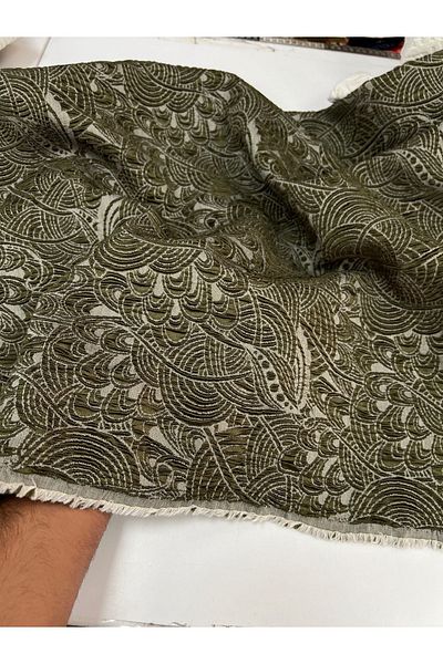 Şanlı Kumaş Jacquard Brocade Fabric Eni:130 X 100 Jackets