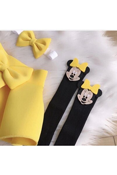 Kokosh kidss Kız Çocuk Sarı Etek Setı