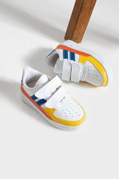 GAK RUN Pohodlné unisex dětské tenisky - Volnočasové tenisky na suchý zip