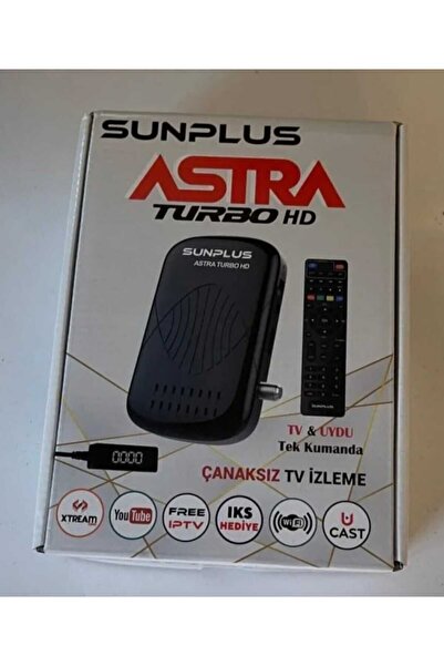 sunplus Astra Turbo Full Hd Çanaksız Uydu Alıcı Wıfı Youtube- Iks Hediye Tv&uydu tek kumandası