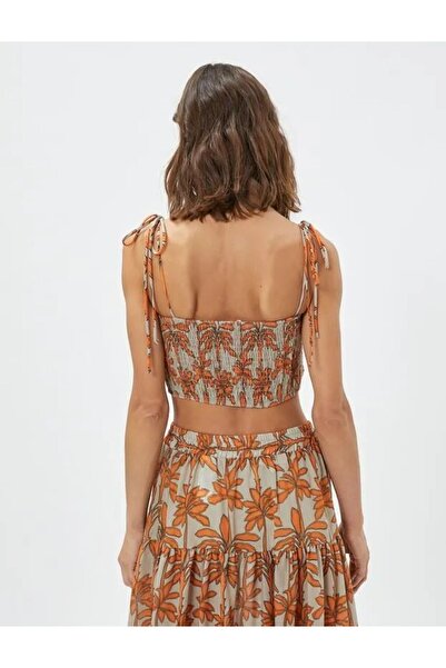 Koton Women's Strap Gimped Undershirt