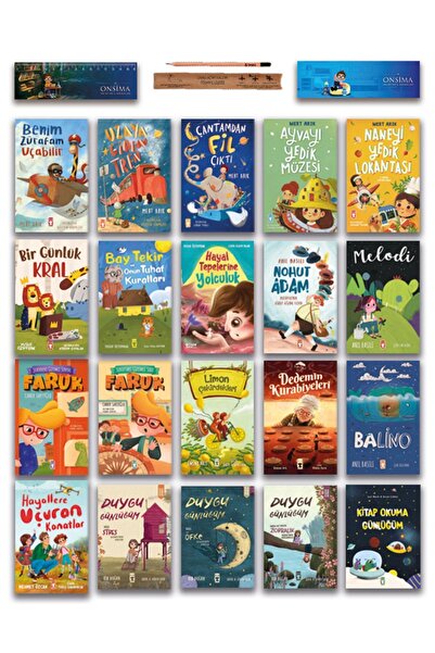 Timaş Çocuk 2 3 Sınıf Okuma Hikaye Kitapları Seti 20 Kitap - Mert Arık Anıl B...