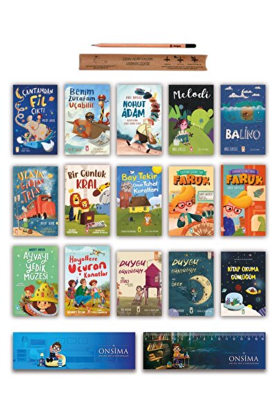 Timaş Çocuk 2. 3. Sınıf Hikaye Okuma Kitapları Seti 15 Kitap - Mert Arık - An...