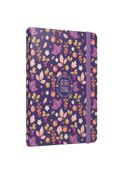 Gıpta 100 Things 19x26 120 Sheets Lined Hard Cover Stitched Elastic Notebook