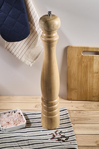 Perotti Millo Naturel Bambu Baharat Ve Karabiber Değirmeni 50 Cm Dev Boy Rest...
