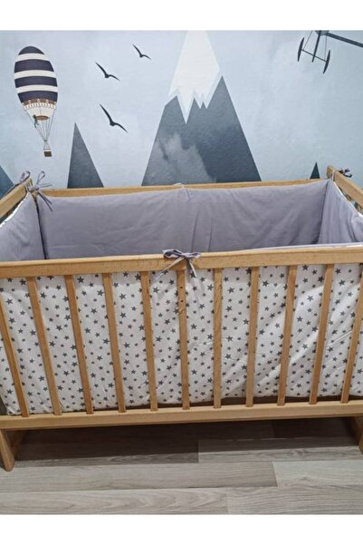 Beybituğ 60*120 beşik için yan koruma 4 parça seti