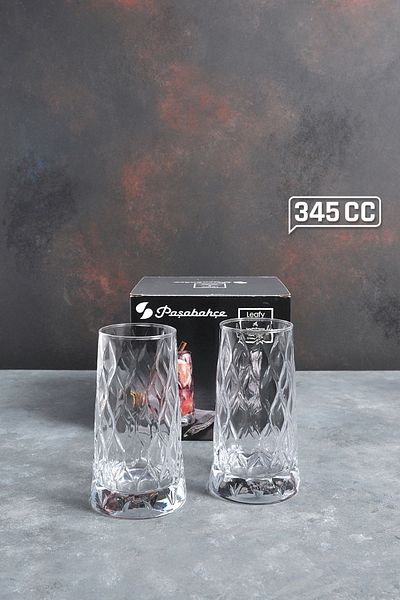 Paşabahçe Leafy Glass 345 Cc 4 Pcs 420855
