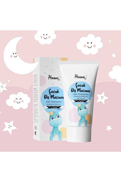 Homm Bitkisel HOMM LIFE ÇOCUK DİŞ MACUNU ÇİLEK AROMALI 50 ML