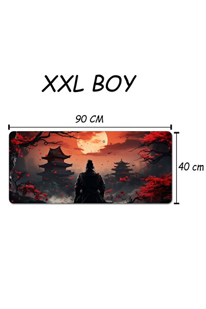 AsMat Paw XXl 90*40 cm Samurai Gaming Tastatură de lucru și jocuri Mausepad / Tastatură și Mouse Pad