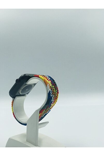 TT Option Apple Watch 38 40mm Uyumlu A Kalite Örgülü Esnek Kordon Kayış Bileklik