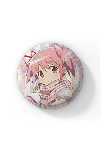Major Selection Puella Magi Madoka Magica Temalı Rozet 58 Mm