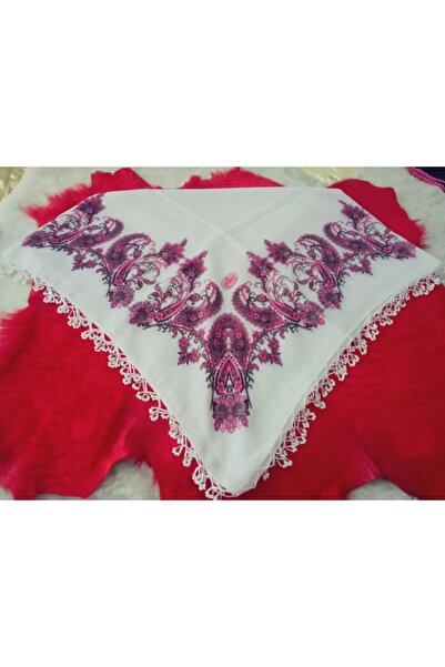 hoaryage Τυλιγμένο χαλάκι Ιεμενίας - Με σχέδια, χάντρες από άμμο και κέντημα στα 4 άκρα