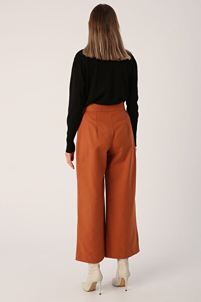 ALLDAY Tile Pleated Wide Leg Trousers