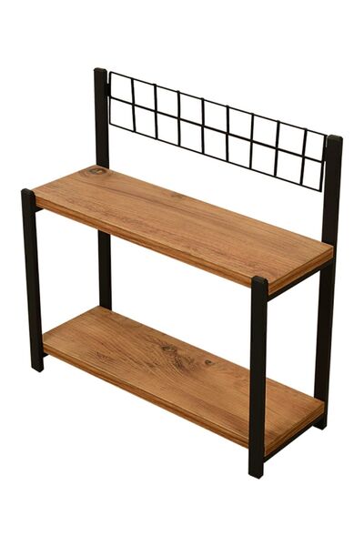 Genel Markalar Blackdizayn Tezgah Üstü Telli Baharatlık Mutfak Rafı Düzenleyici