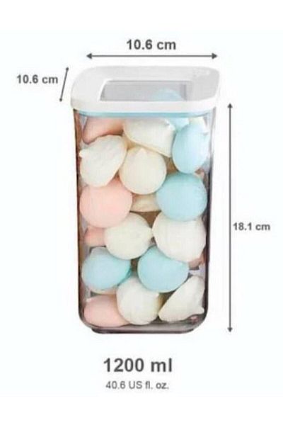 VİP AHMET 1200-900-250 ml Capacity 9-Piece Mixed Set