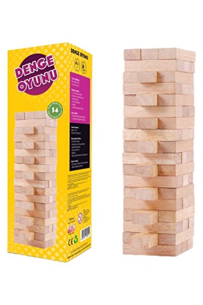 ZEKÜP 3+ Age 2 Players Penalty Balance Game - 54 Pieces