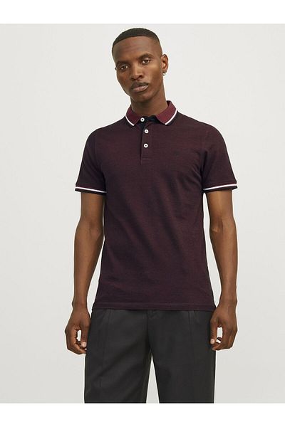 Jack & Jones Poloshirt Einfarbiges Polokragen-Poloshirt