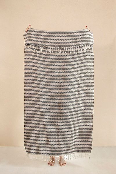 İrya Liny 100% Cotton Peshtemal Grey 90x170