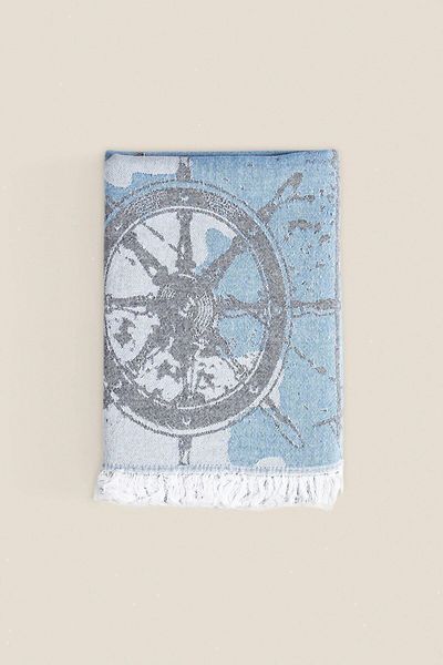 İrya Compass 100% Bumbac Peshtemal Blue 90x170