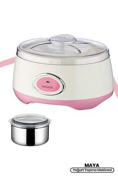 GOLDMASTER Yeast 1 Liter Capacity Stainless Steel Yogurt Making Machine