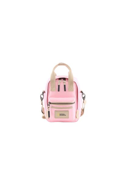 NATIONAL GEOGRAPHIC LEGEND Mini Utility Bag Pink, Durable WaterResistant Casual Shoulder Bag