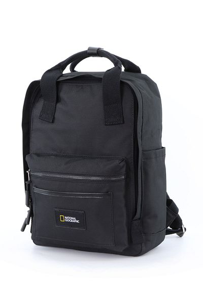 NATIONAL GEOGRAPHIC LEGEND Large Backpack Black, Durable WaterResistant Padded Laptop Casual Daypack