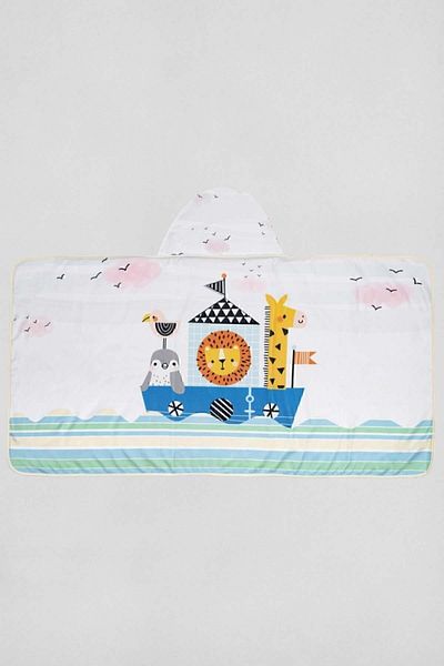 İrya Sea Taifasi Poncho Printed 65x125