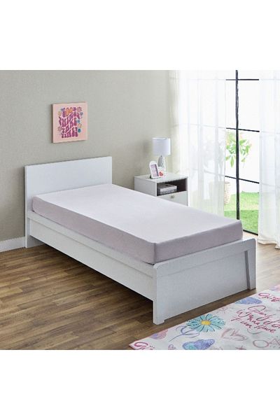Home Box Vera Microfibre Single Fitted Sheet - 90x190+25 cm